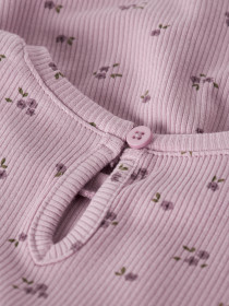 NAME IT Rib Kjole Soho Keepsake Lilac